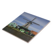 Carreau Moulin à vent, Zaanse Schans, Hollande, Pays-Bas 3 (Côté)