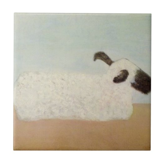 Carreau Moutons (par Milton Avery) (Devant)