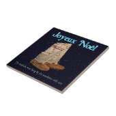 Carreau Mukluks de Noël (Côté)