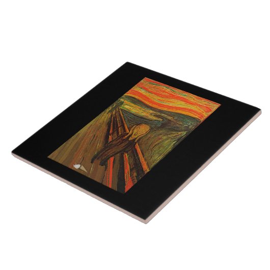 Carreau Munch - Le cri de glace (Côté)