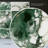 Carreau Mur vert émeraude Décor Mosaïque moderne et chic