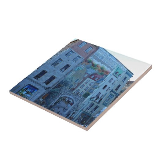 Carreau Mural à Old Québec, Québec, Canada (Côté)