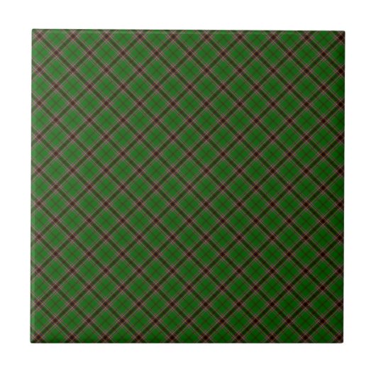 Carreau Murphy Clan Tartan Irish Designed Print (Devant)