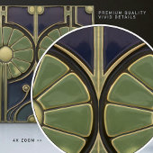 Carreau Murs Art Déco Floral Décor Art Nouveau