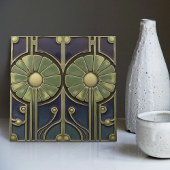 Carreau Murs Art Déco Floral Décor Art Nouveau