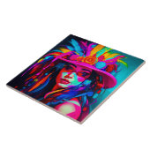 Carreau Muse vibrante (Côté)