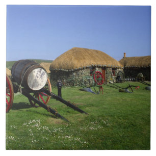 Carreau Musée de Skye, Kilmuir, île de Skye, Highlands,