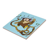 Carreau Music Owl (Côté)