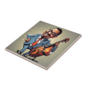 Carreau musiciens de jazz (Côté)