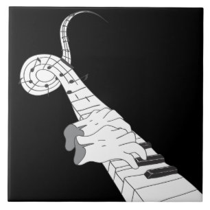 Carreau Musique piano