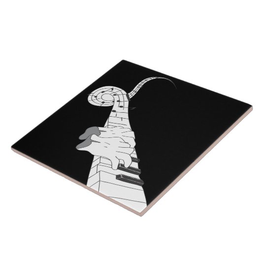 Carreau Musique piano (Côté)