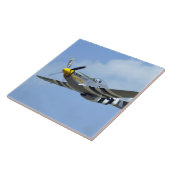 Carreau Mustang nord-américain de P-51D, petit cheval (Côté)