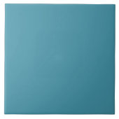 Carreau Muted Marine Blue Ceramic Tile. (Devant)