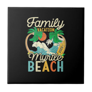 Carreau Myrtle Beach Famille Vacation 2023 Correspondant R