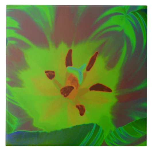 Carreau Mystic Green Tulip (Devant)