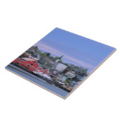 Carreau N.A. Canada, Nouvelle-Écosse. Une vue sur Lunenbur (Côté)