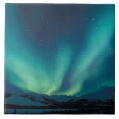 Carreau NA, États-Unis, Alaska, Brooks Range, rideaux vert (Devant)