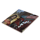 Carreau NA, États-Unis, Nouveau-Mexique, Père Noël Fe. (Côté)