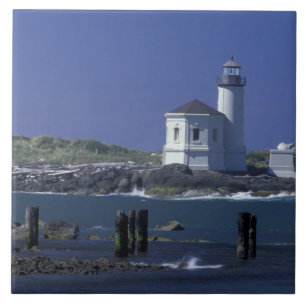 Carreau NA, États-Unis, Oregon, Bandon, Phare de Coquille