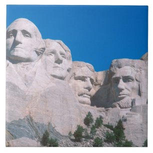 Carreau NA, États-Unis, SD, mont Rushmore.