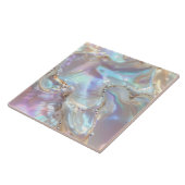 Carreau Nacre iridescent abstrait ID1173c (Côté)