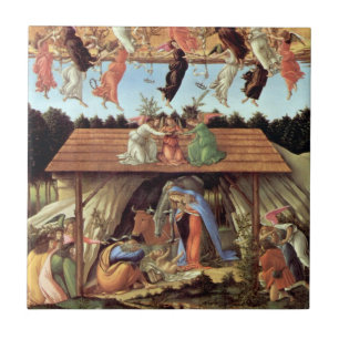 Carreau Naissance du Christ, Nativité mystique de Botticel