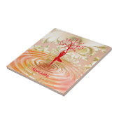 Carreau Namaste Citation Arbre de vie Zen Yoga Zen (Côté)