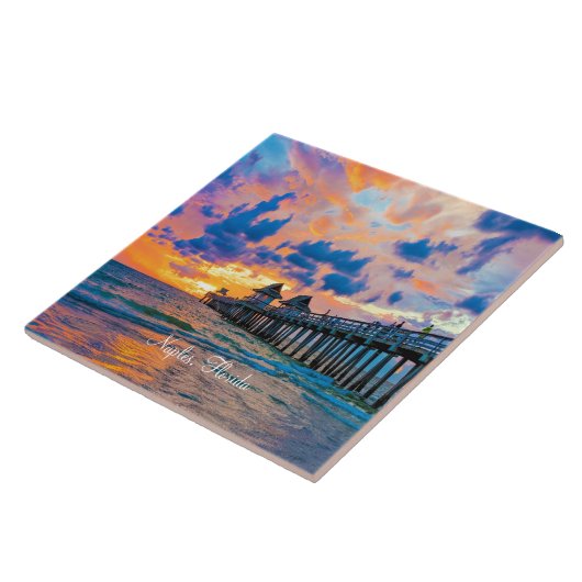 Carreau Naples, Floride pittoresque (Côté)