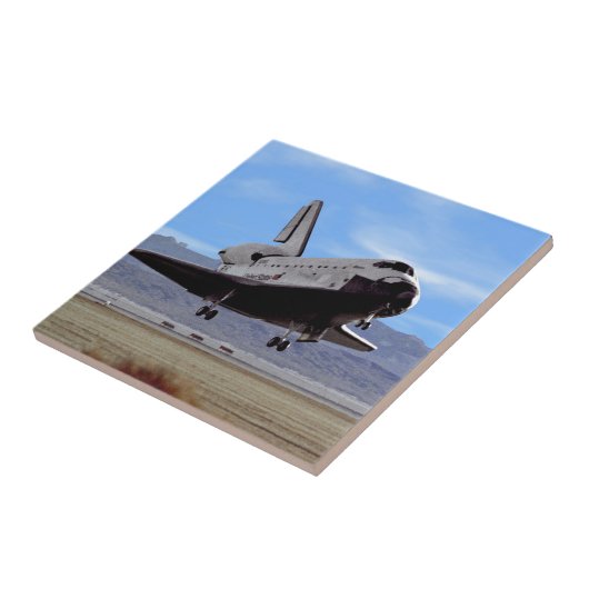 Carreau NASA Space Shuttle Atlantis Landing Edwards AFB (Côté)