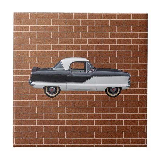 Carreau Nash Metropolitan noir et blanc (Devant)