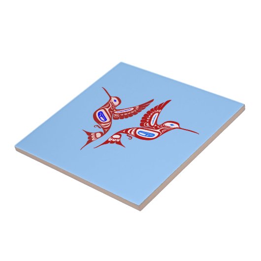 Carreau Native American birds (Côté)