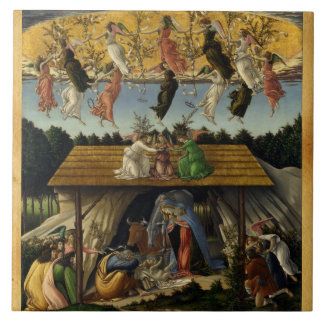 Carreau NATIVITÉ MYSTIQUE de Sandro Botticelli ,Noël