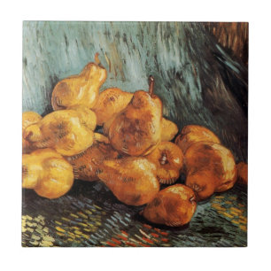 Carreau Nature morte avec poires et coings de Vincent van