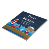 Carreau Nautical Boy Bear Statistiques de naissance de la  (Côté)