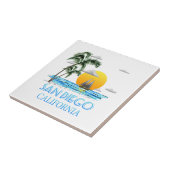 Carreau Navigation de San Diego la Californie (Côté)