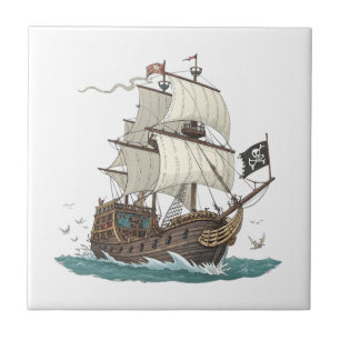 Carreau Navire Pirate