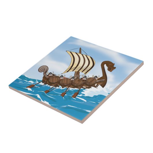 Carreau Navire Viking (Côté)
