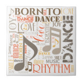 Carreau Né à Dance Brown ID277 (Devant)