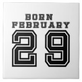 Carreau Né le 29 février (Devant)