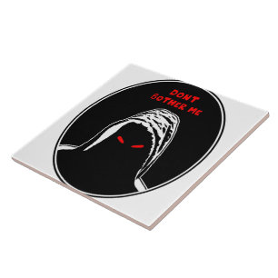 Carreau Ne me dérange pas illustration de concept de moi