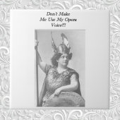 Carreau Ne m'oblige pas à utiliser ma voix Opéra