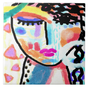 Carreau Ne voulez pas parler Carrelage en céramique d'art 