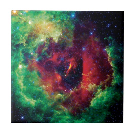 Carreau Nébuleuse de la Rosette photo spatiale NASA (Devant)