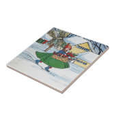 Carreau Néerlandaise, Delft Blue (Côté)