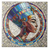 Carreau Néfertiti égyptien - Art Mosaïque (Devant)