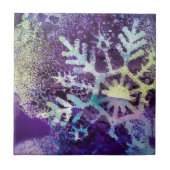 Carreau Neige pourpre (Devant)