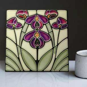 Carreau Nemesia Art Nouveau 'Dazzle-Me Lilac' Symétrique