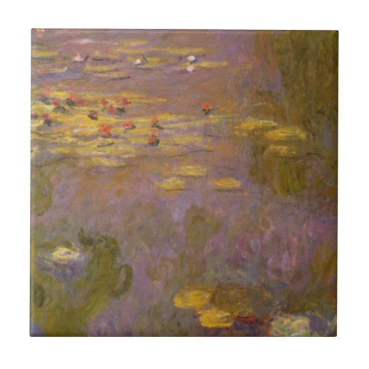 Carreau Nénuphars Nympheas de Claude Monet | (Devant)
