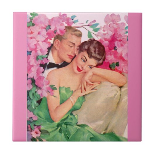 Carreau N'est-ce pas romantique ? (Devant)