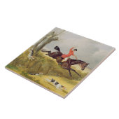 Carreau Nettoyage d'un trou, 1839 (huile sur panneau) (Côté)